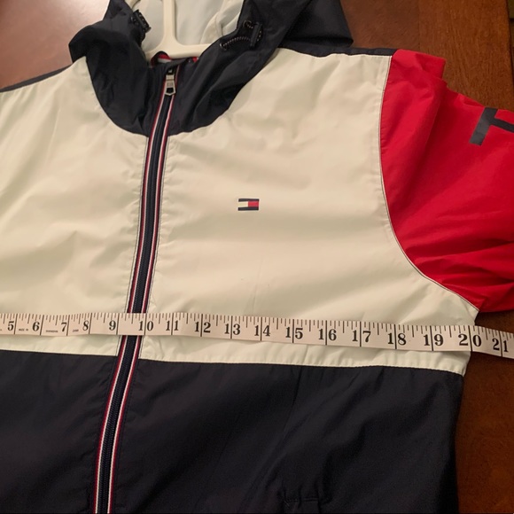 Tommy Hilfiger Hoodie Windbreaker Size Small. - Picture 6 of 9